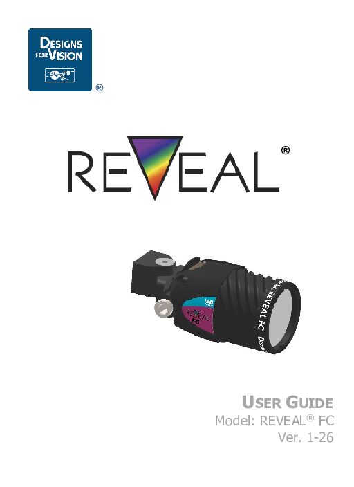 Reveal FC Product Manual